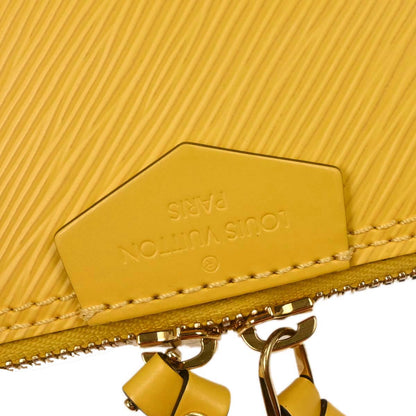Louis Vuitton Yellow Epi Alma Mini Chain Shoulder Bag M53119