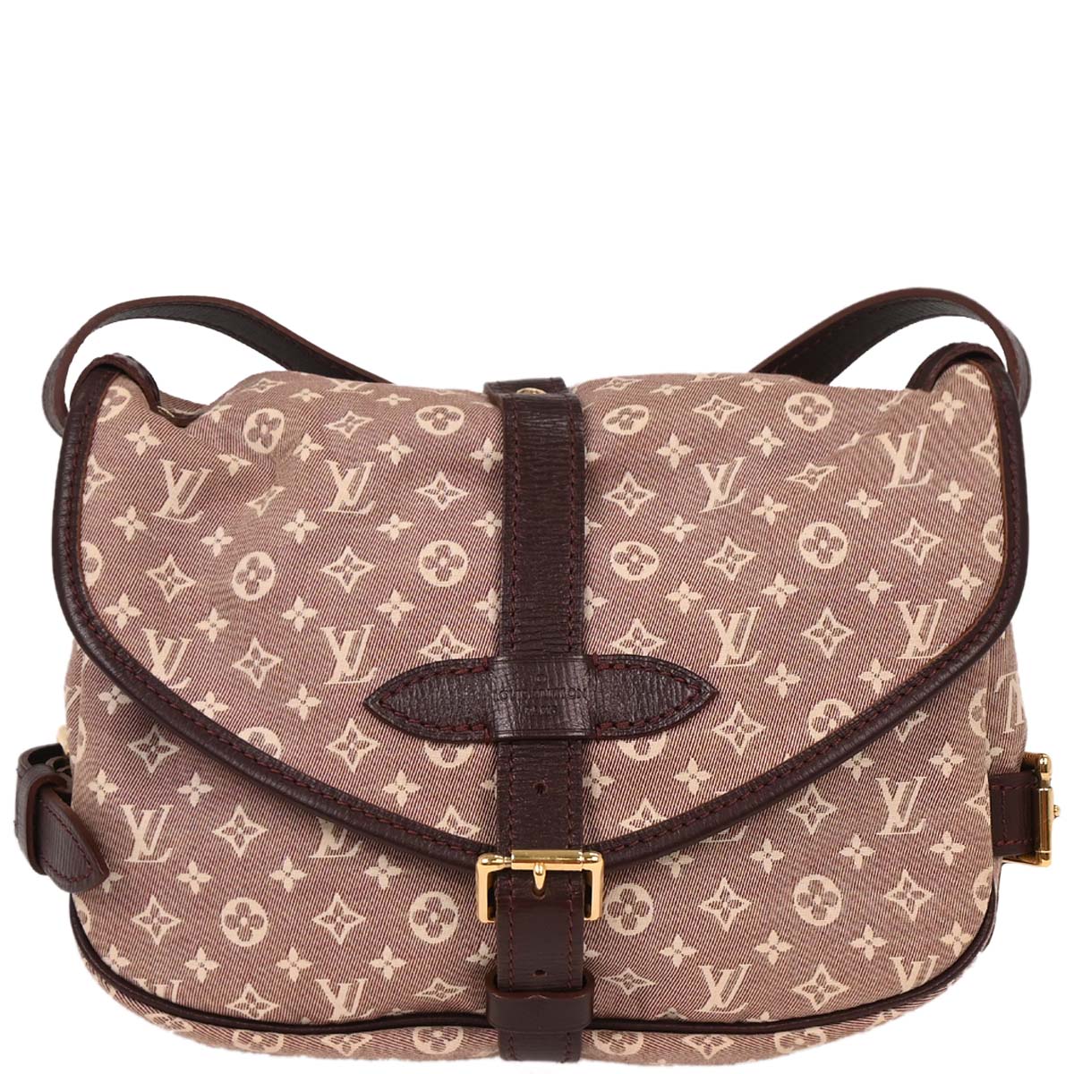 Louis Vuitton Sepia Monogram Idylle Saumur PM Shoulder Bag M40669