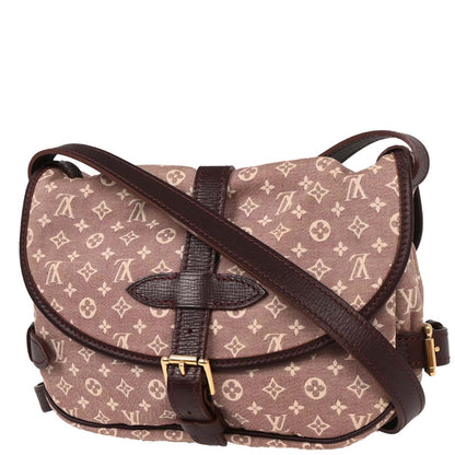 Louis Vuitton Sepia Monogram Idylle Saumur PM Shoulder Bag M40669
