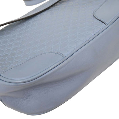 Gucci Light Blue Micro Guccissima Crossbody Bag