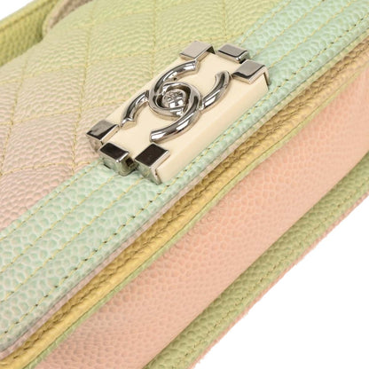 Boy Chanel Pastel Color Caviar Mini Shoulder Bag