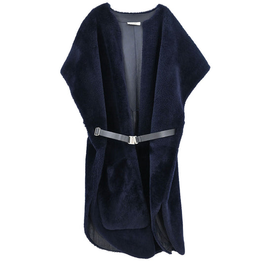 Celine Vest Jacket Navy #S
