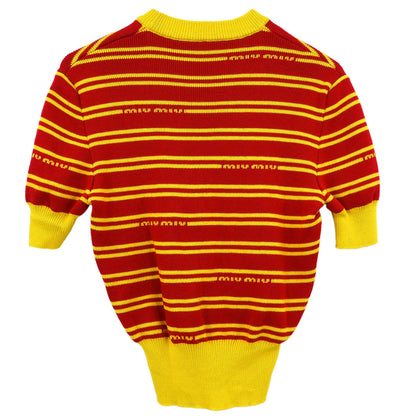 Miu Miu 2019 Sweater Yellow Red #38
