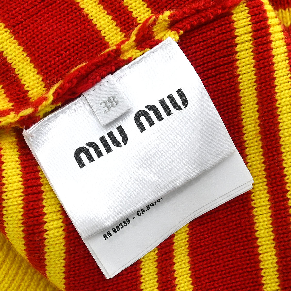 Miu Miu 2019 Sweater Yellow Red #38