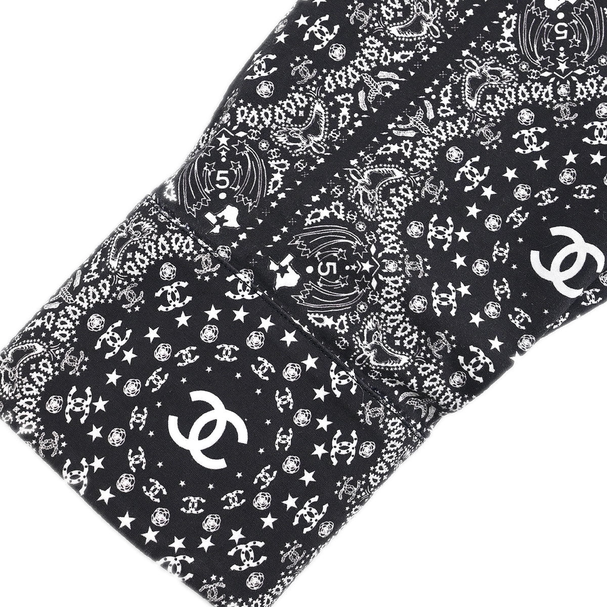 Chanel 2014-2015 Blouse Shirt Black #54