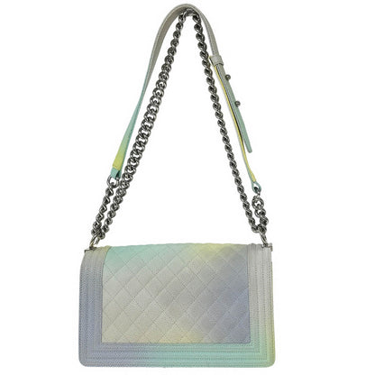 Boy Chanel 2018 Pastel Color Caviar Medium Shoulder Bag