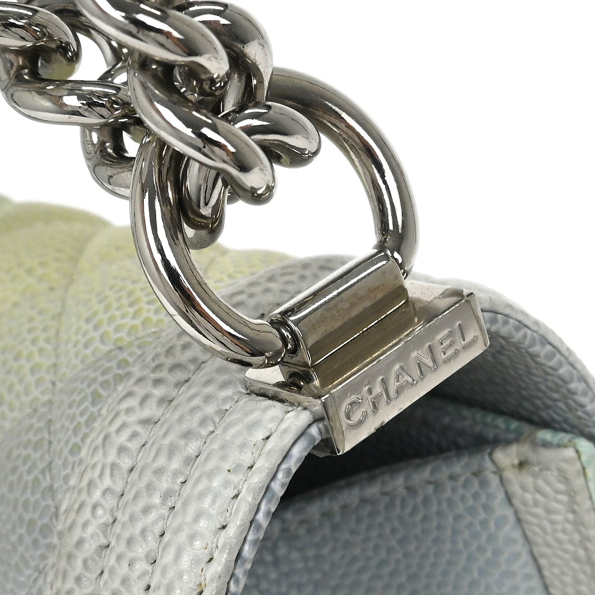 Boy Chanel 2018 Pastel Color Caviar Medium Shoulder Bag