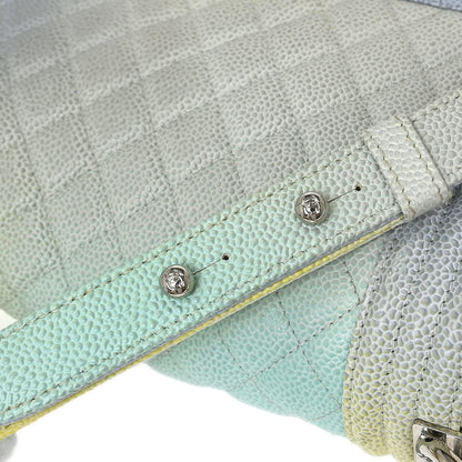 Boy Chanel 2018 Pastel Color Caviar Medium Shoulder Bag