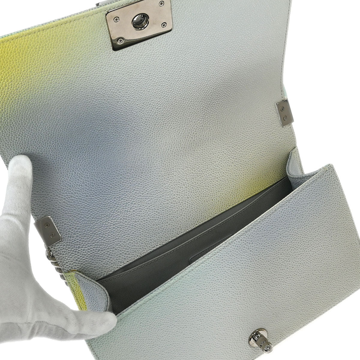 Boy Chanel 2018 Pastel Color Caviar Medium Shoulder Bag