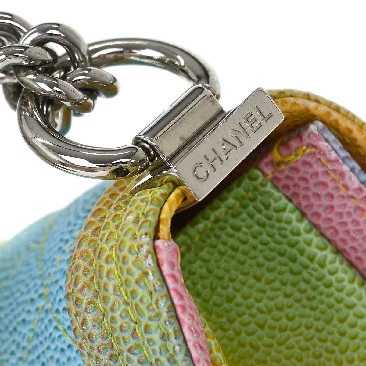 Boy Chanel 2017 Pastel Color Caviar Mini Shoulder Bag