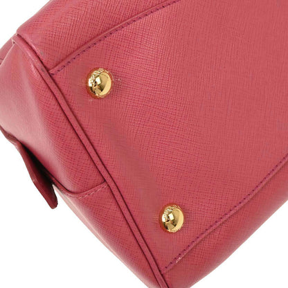 Prada Pink Leather 2way Shoulder Handbag