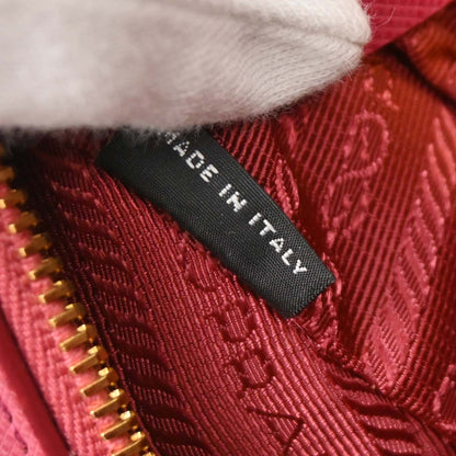 Prada Pink Leather 2way Shoulder Handbag