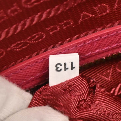 Prada Pink Leather 2way Shoulder Handbag