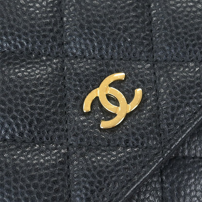 Chanel Black Caviar Classic WOC Wallet On Chain
