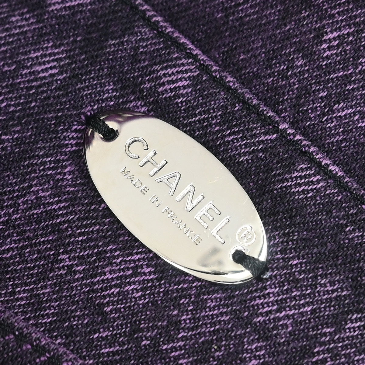 Chanel 2019 Purple Denim Chanel 31 Shopping Bag 2way Shoulder Handbag