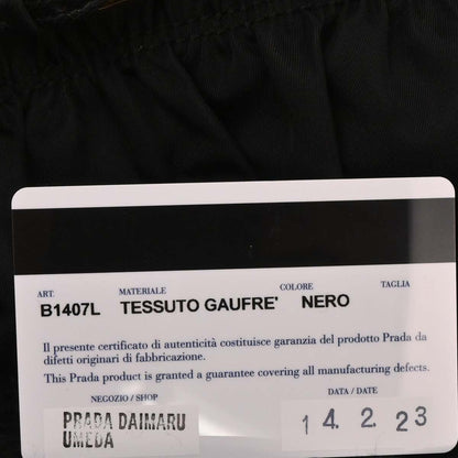 Prada Black Nylon Handbag