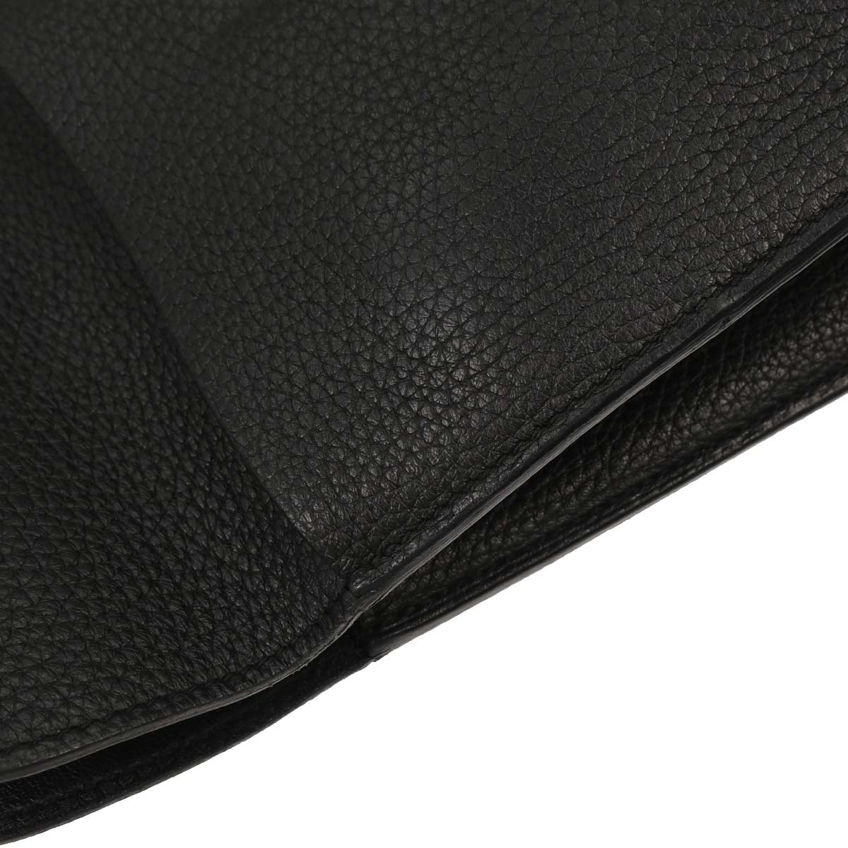 Hermes Black Taurillon Clemence Halzan 31 2way Shoulder Tote Bag