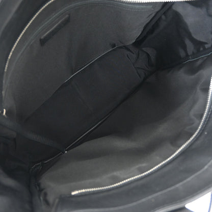 Chanel 2019 Black Lambskin Ultra Pocket Shopping Tote 2way Shoulder Handbag