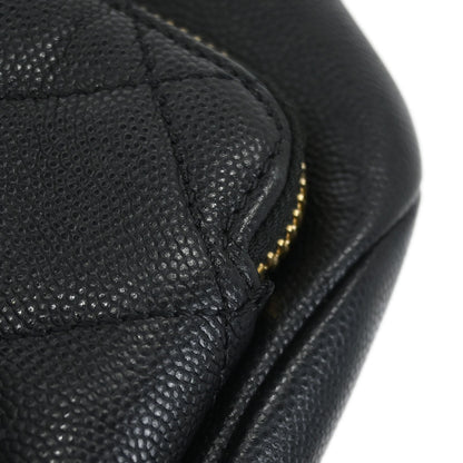 Chanel Black Calfskin Business Affinity Backpack