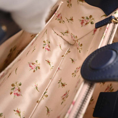 Gucci Blue Denim Marmont 2way Shoulder Handbag