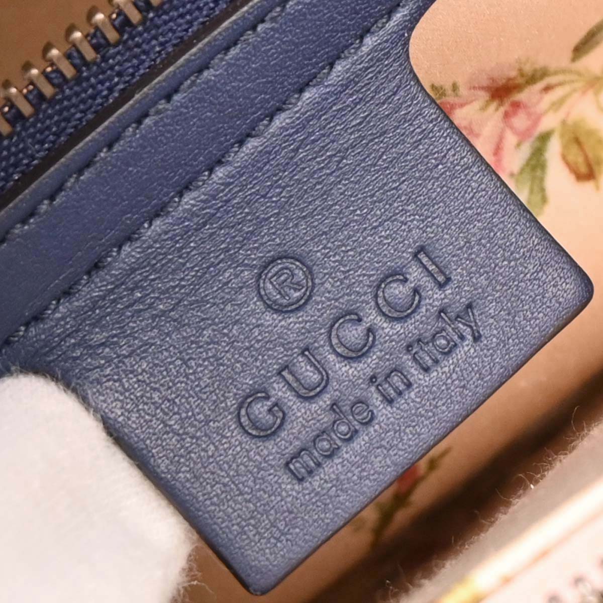 Gucci Blue Denim Marmont 2way Shoulder Handbag