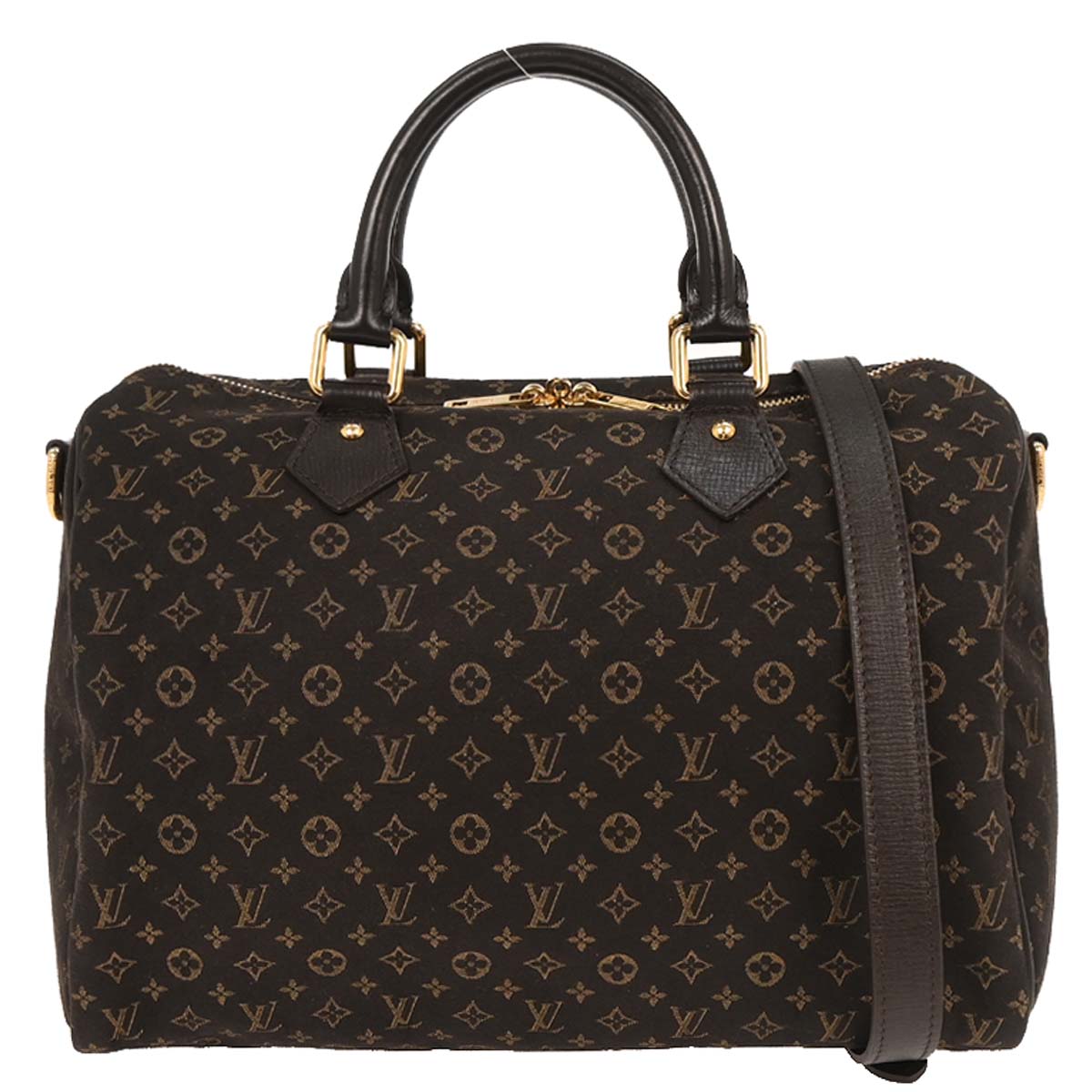 Louis Vuitton Brown Monogram Idylle Speedy Bandouliere 30 M56702