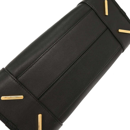 Loewe Black Leather Amazona 28 Handbag