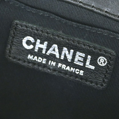 Boy Chanel Black Lambskin Small Chain Shoulder Bag