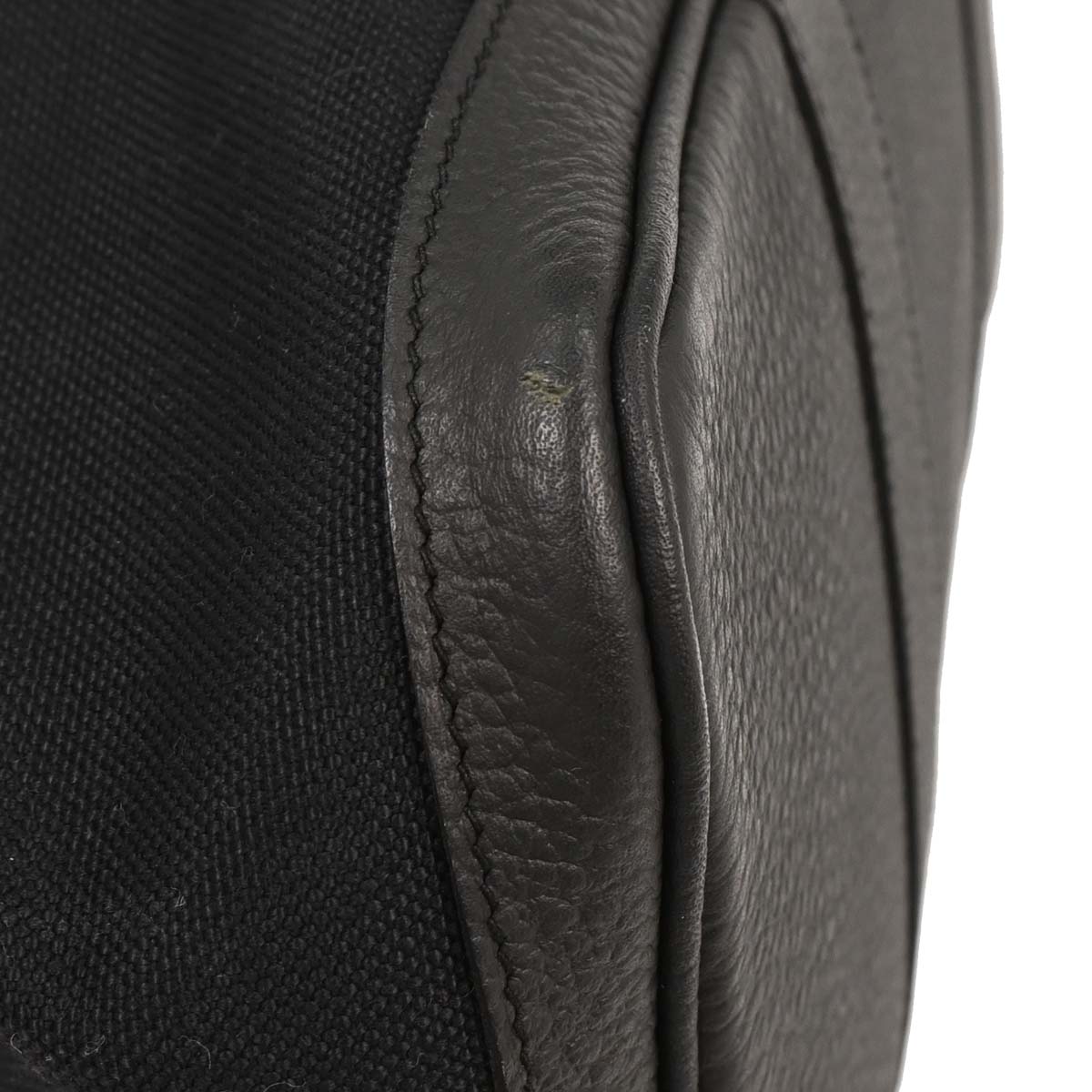 Hermes Black Toile H Negonda Garden Party 36 PM Tote Bag