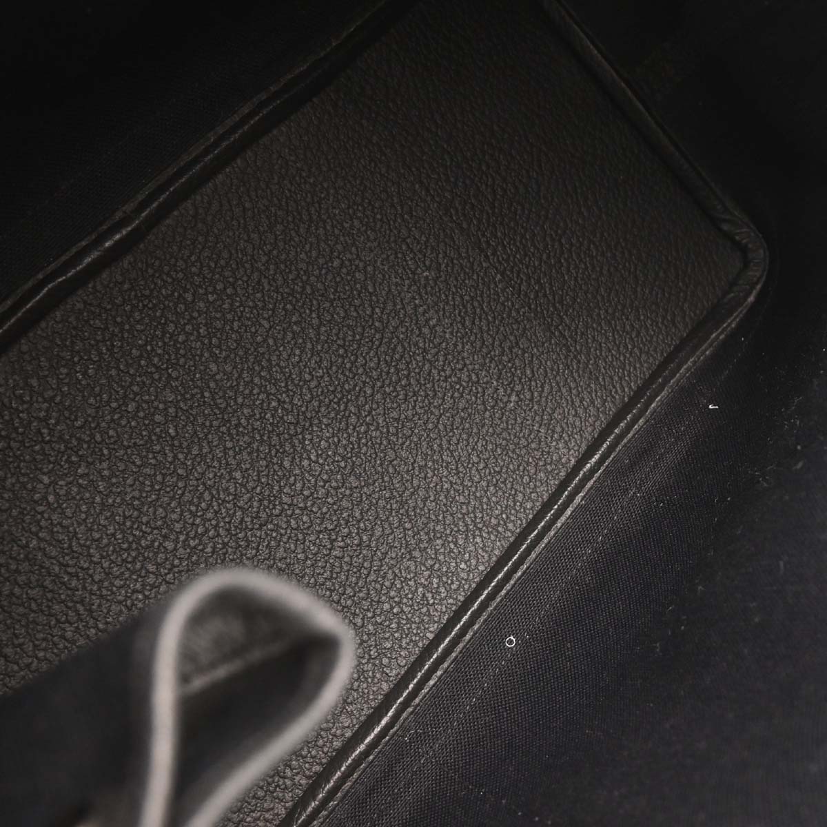 Hermes Black Toile H Negonda Garden Party 36 PM Tote Bag