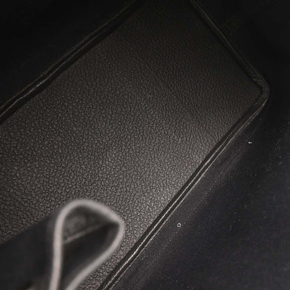 Hermes Black Toile H Negonda Garden Party 36 PM Tote Bag