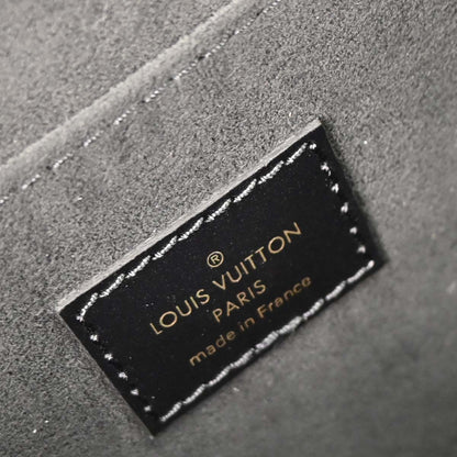 Louis Vuitton Black Leather Dauphine Shoulder Bag M55821
