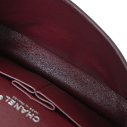 Chanel 2018-2019 Black Caviar Medium Classic Double Flap Shoulder Bag