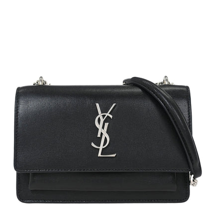 Saint Laurent Black Sunset WOC Shoulder Bag