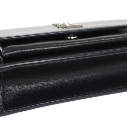 Saint Laurent Black Sunset WOC Shoulder Bag