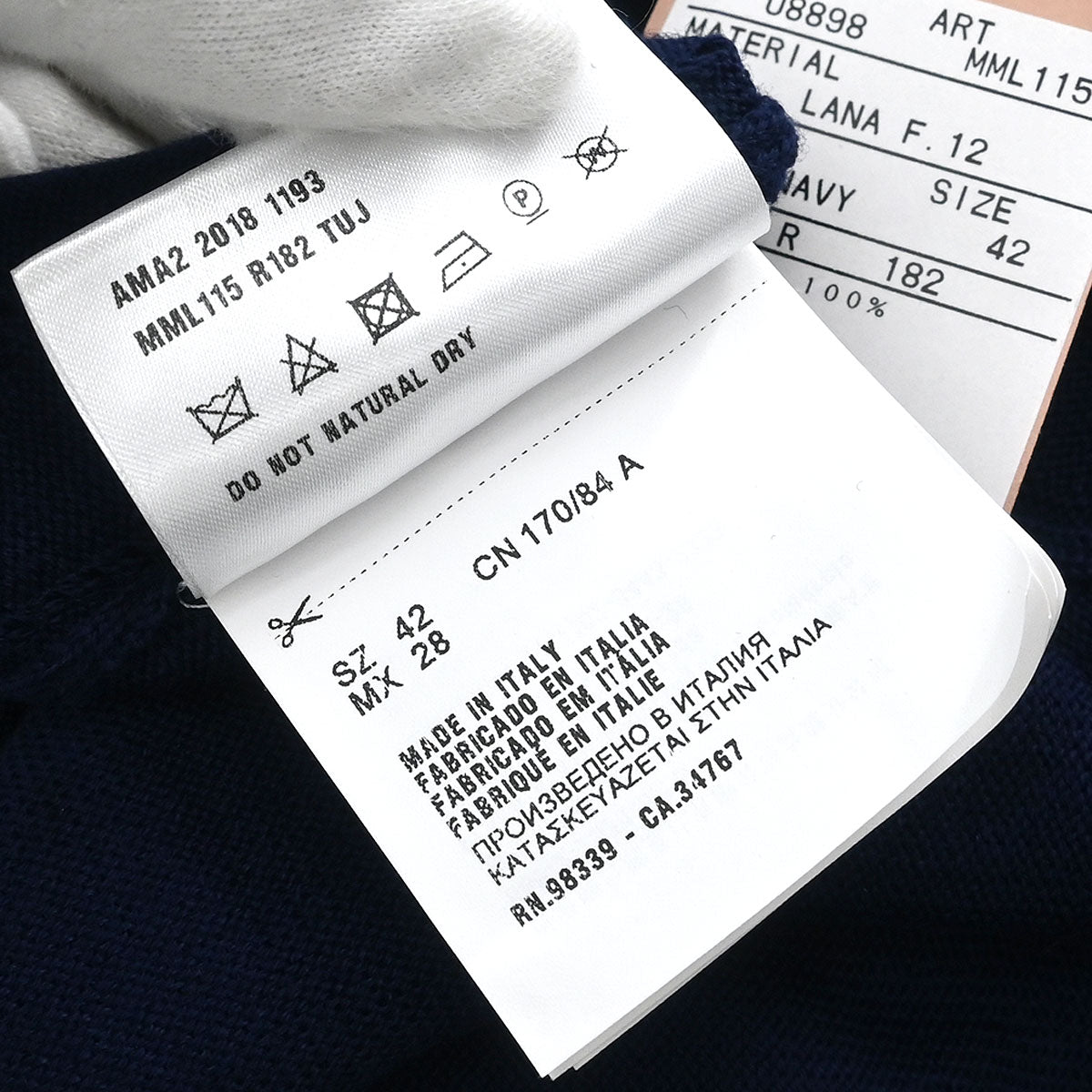 Miu Miu 2018 Sweater Short Sleeve Navy #42