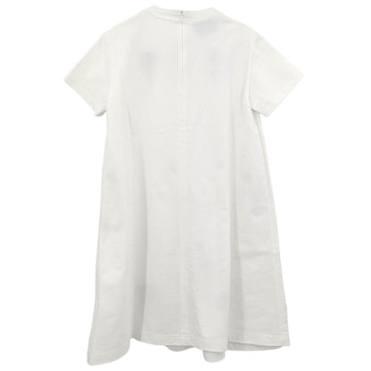 Prada 2019 Short Sleeve Dress White #40