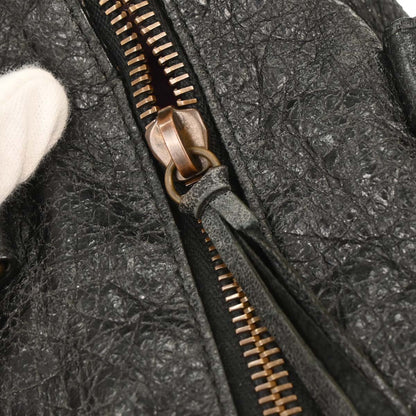 Balenciaga Black Leather Twiggy 2way Shoulder Handbag