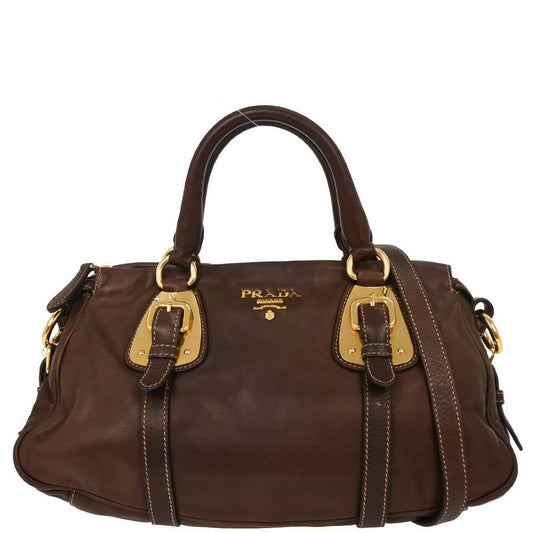 Prada Brown Leather Handbag