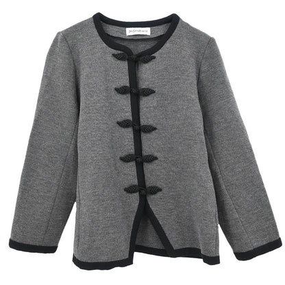 Yves Saint Laurent Single Breasted Jacket Gray #M