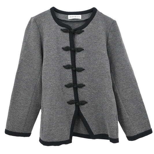 Yves Saint Laurent Single Breasted Jacket Gray #M