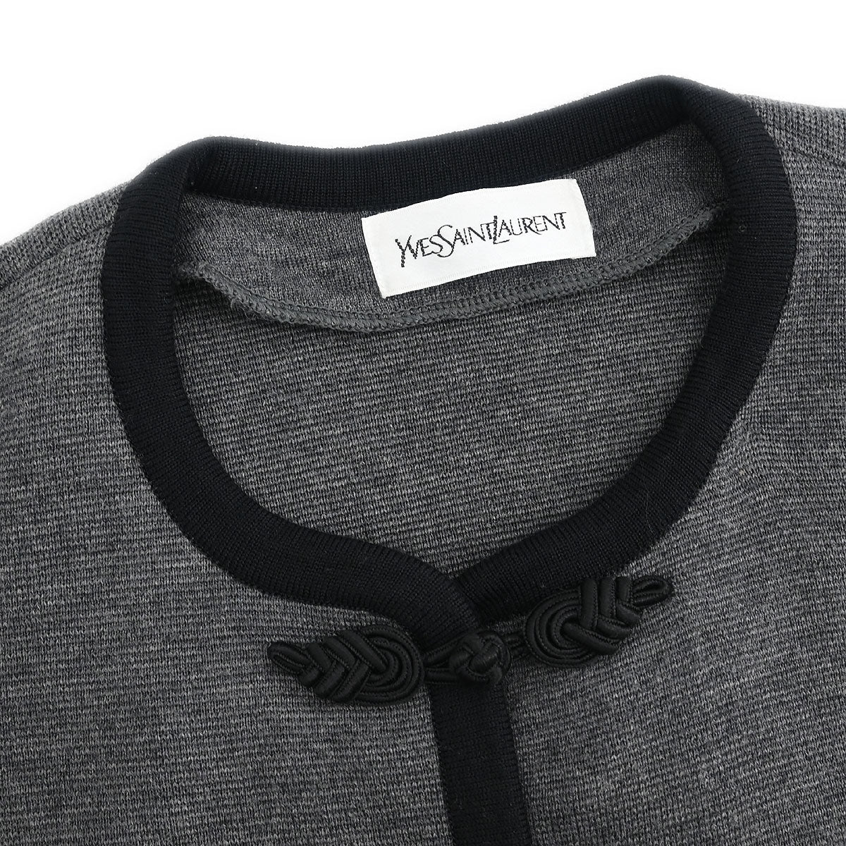 Yves Saint Laurent Single Breasted Jacket Gray #M