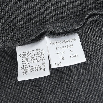 Yves Saint Laurent Single Breasted Jacket Gray #M