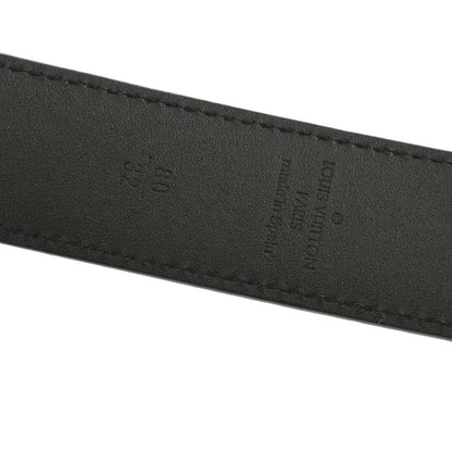 Louis Vuitton Black Multicolor Ceinture LV Cut Belt #80/32 M6890W