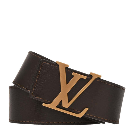 Louis Vuitton Brown Ceinture LV Initiales Utah Belt #100/40 M6902S