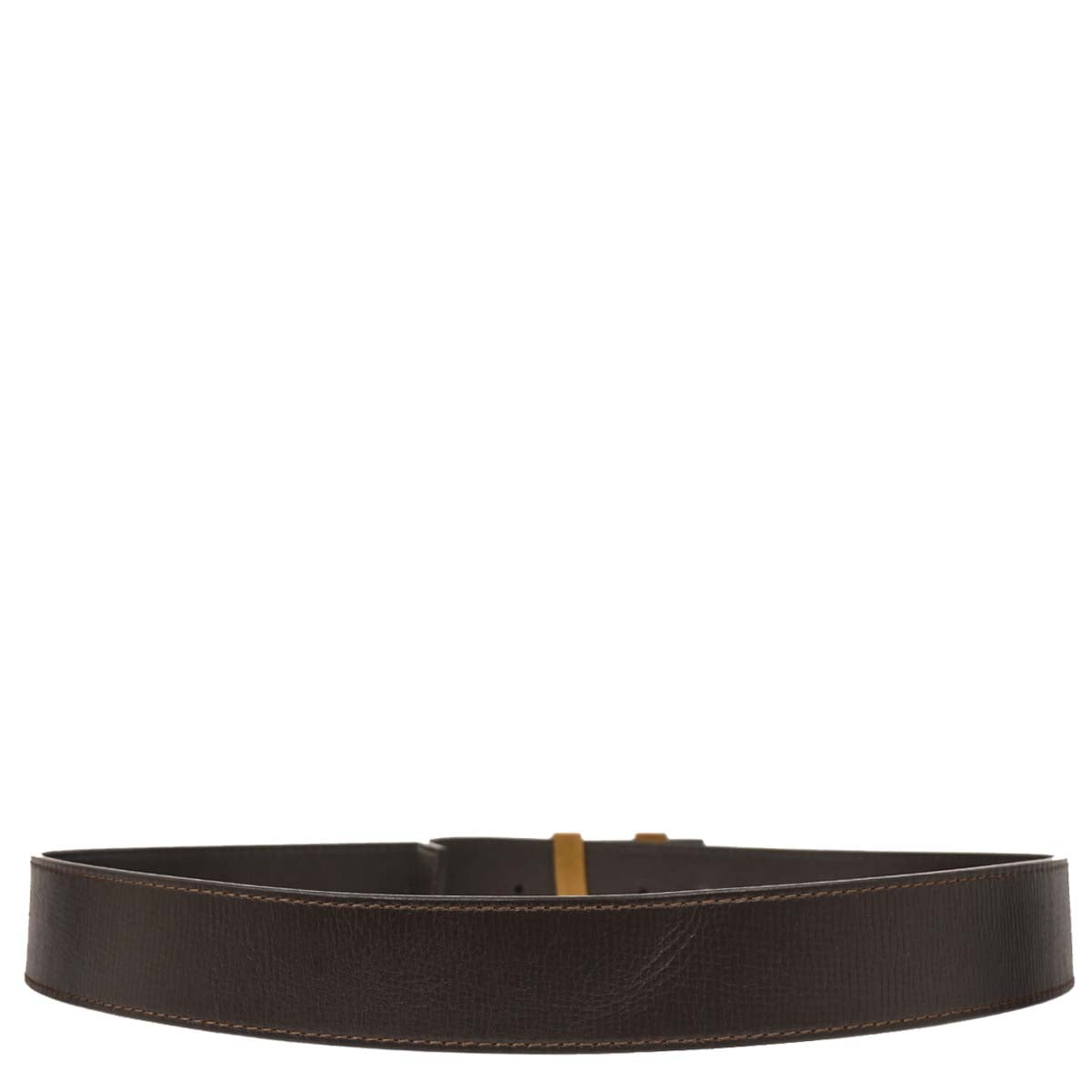 Louis Vuitton Brown Ceinture LV Initiales Utah Belt #100/40 M6902S