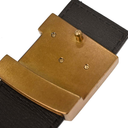 Louis Vuitton Brown Ceinture LV Initiales Utah Belt #100/40 M6902S