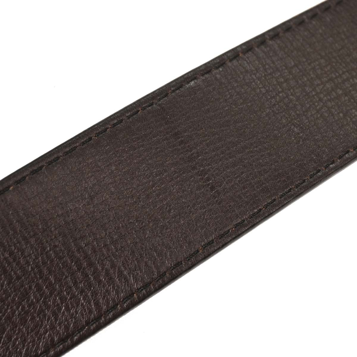 Louis Vuitton Brown Ceinture LV Initiales Utah Belt #100/40 M6902S