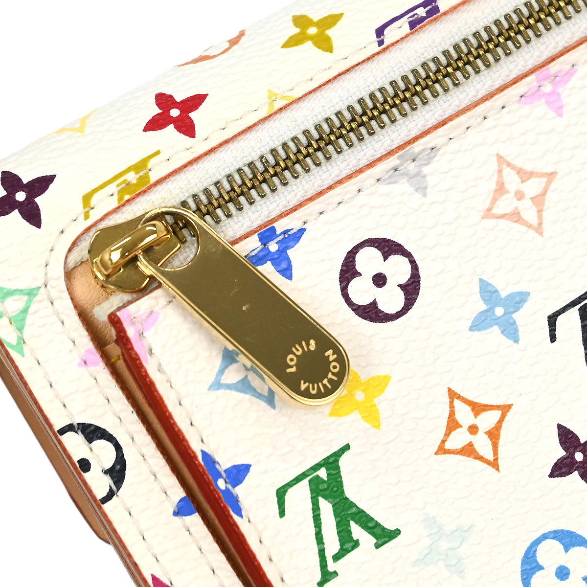 Louis Vuitton White Multicolor Portefeuille Koala Wallet M58014