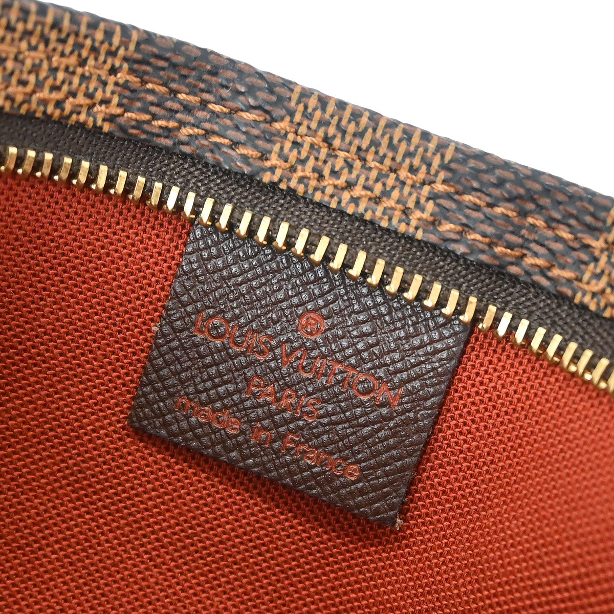 Louis Vuitton Damier Trousse Makeup Handbag N51982